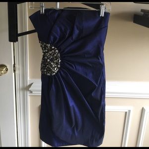 Cute strapless cocktail dress